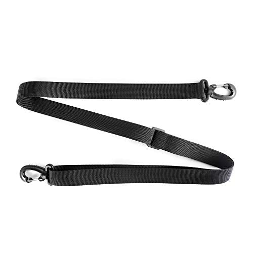 ONETIGRIS Shoulder Straps Replacement Adjustable Strap for Briefcase Messenger Bag, Black - style: Black - 1 Pack