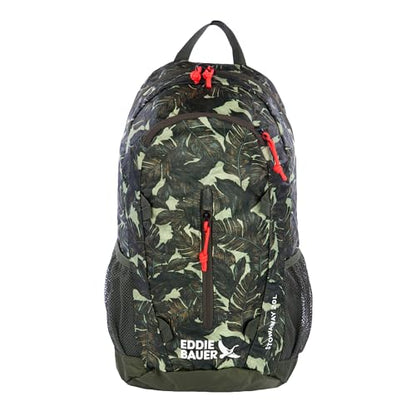 Eddie Bauer Stowaway Packable Backpack | Travel | Outdoor | Lightweight | Foldable | Durable | Ripstop Polyester | 20L - Dark Loden - color: Dark Loden, size: 20L