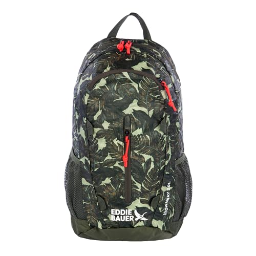 Eddie Bauer Stowaway Packable Backpack | Travel | Outdoor | Lightweight | Foldable | Durable | Ripstop Polyester | 20L - Dark Loden - color: Dark Loden, size: 20L
