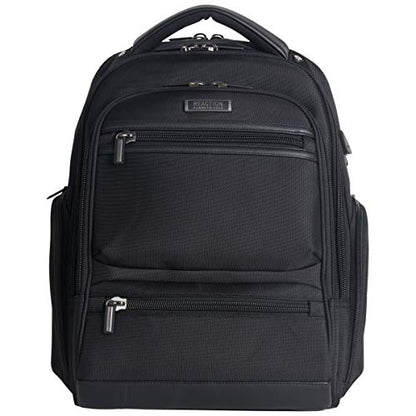 Kenneth Cole Reaction ProTec Travel Business Backpack 17" Laptop Computer TSA Checkpoint-Friendly Bookbag With USB Port, Black - style: Backpack