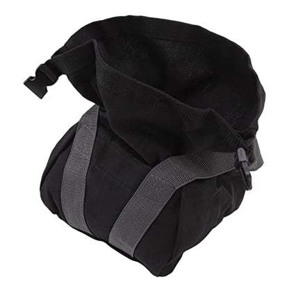 Workout Sandbag Tear with Ergonomic Handle, Canvas Weightlifting Sandbag for Fitness Exercise, Adjustable 0-25 lbs Fillable Training Bag for Home Gym and Outdoor Use
