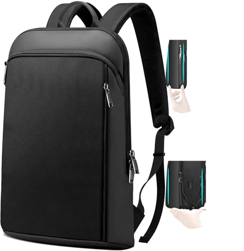 ZINZ Slim and Expandable 15 15.6 16 Inch Laptop Backpack Anti Theft Business Travel Notebook Bag with USB, Multipurpose Large Capacity Daypack for Men & Women,DB01K02 - color: Db01k02