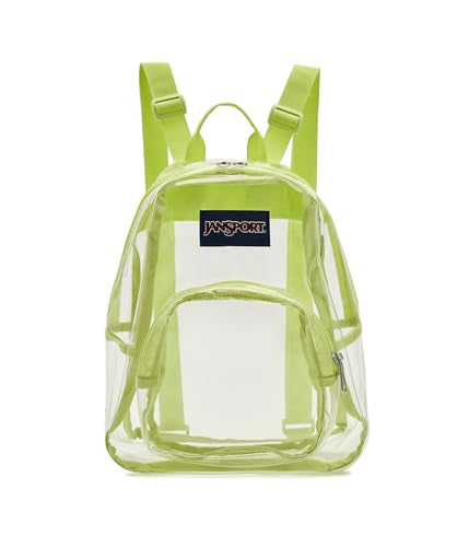 JanSport Mini Pack - Lightweight 10L Backpack with Adjustable Straps and Front Zipper Pocket - Perfect for Travel, Concerts, & Everyday Use, Citron Lime - color: Citron Lime, size: One Size