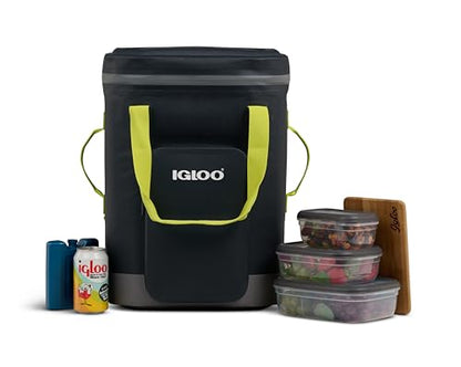 Igloo Trailmate Soft Sided Coolers | Portable Insulated Cooler Bag - color: 32-Can Jet Carbon