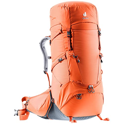 Deuter Women's Aircontact Core 65+10 Sl Trekking backpack - color: Paprika-graphite, size: 65+10 L