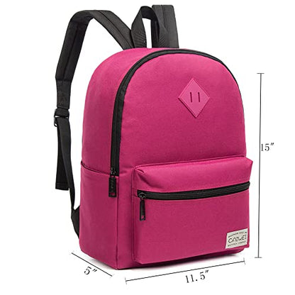 CAIWEI US Army Camo Children's backpack (Date red) - color: Date Red