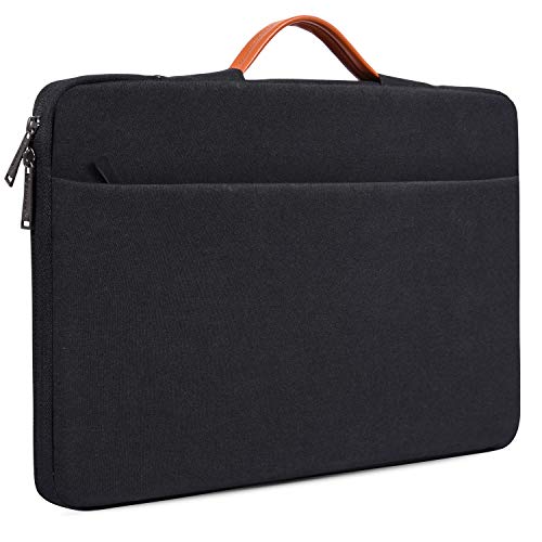 17.3 inch Laptop Case Briefcase Bag for HP 17 17.3 Laptop, HP Pavilion 17/ Envy 17T/ PROBOOK 17, Dell Inspiron 17, Lenovo Ideapad L340 17.3, Acer Aspire 17, ASUS VivoBook 17 Laptop Sleeve,Black - color: Black, size: 17-17.3 Inch