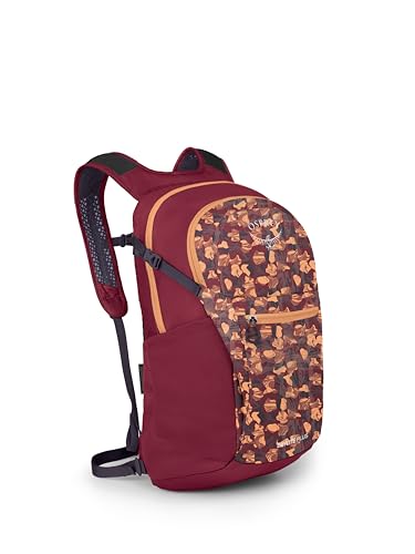 Osprey Daylite Plus Commuter Backpack - Lightweight, Everyday Pack with Laptop Sleeve and Water Bottle Pockets - Ideal for Work, School, and Travel with Versatile Storage, Liquify Print/Kakio Pink - color: Liquify Print/Kakio Pink