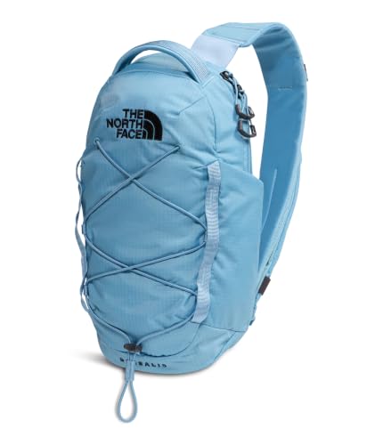 THE NORTH FACE Borealis SIing Bag | Crossbody Adjustable Strap, Water Repellent Finish, Multiple Compartments, Tablet Sleeve - color: Pale Teal
