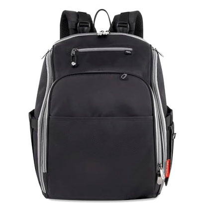 Fisher-Price Fastfinder 3 Piece Set Diaper Bag Backpack for Moms & Dads with Changing Pad and Wipes Pocket