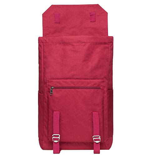 KAUKKO Casual Daypacks&multipurpose backpacks，Outdoor Backpack,Travel Casual Rucksack，Laptop Backpack Fits 15" - color: 14-red
