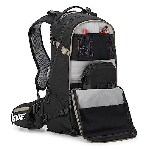USWE Core Backpack, a High End Daypack for Enduro, Dirtbike, Moto, Black (16L Mud Green) - style: 16l Mud Green