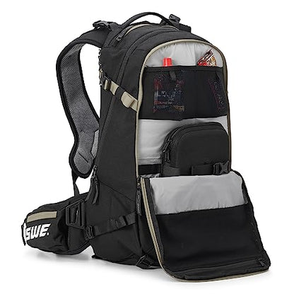 USWE Core Backpack, a High End Daypack for Enduro, Dirtbike, Moto, Black (16L Mud Green) - style: 16l Mud Green