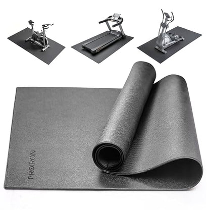 PROIRON Heavy Duty Exercise Equipment Mat, Treadmill Mat - 45"x32", 48"x24", 78"x36" - Floor Protector for Home Gym, Exercise Bike, Weight Bench, Rowing Machine, Cross Trainer - size: 48"x24"