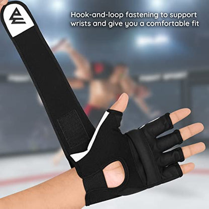 WFX Punch Bag Boxing Gloves Karate Mitts MMA Body Combat Taekwondo Training Martial Art Fighting Grappling Muay Thai TKD MMA Synthetic - size: Medium