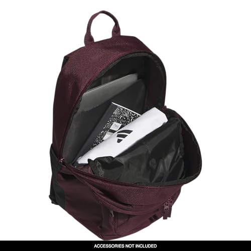adidas Amplifier Backpack for Laptop, School and Gym, 28L, Maroon/Regular, OSFA - color: Maroon/Regular