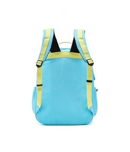 Kipling Women's Seoul Extra Large Bts 17" Laptop Backpack, Durable, Roomy with Padded Shoulder Straps, Built-In Protective Sleeve - color: Splash Blue, size: 13.5''L x 17.75''H x 9''D