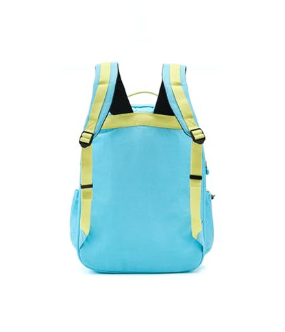 Kipling Women's Seoul Extra Large Bts 17" Laptop Backpack, Durable, Roomy with Padded Shoulder Straps, Built-In Protective Sleeve - color: Splash Blue, size: 13.5''L x 17.75''H x 9''D