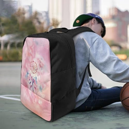 Basketball Backpack With Separate Ball Compartment And Shoes Fit Basketball Volleyball Football - color: Dreamcatcher