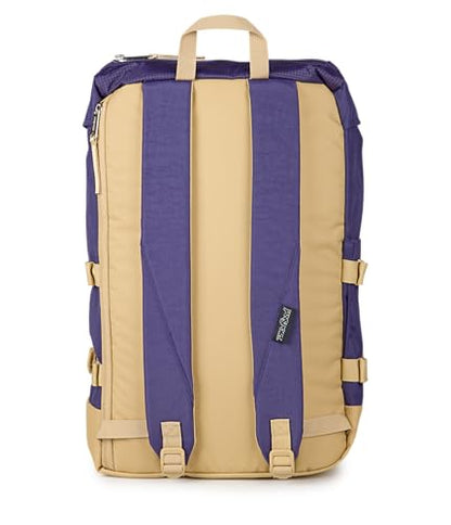 JanSport Skip Pack Backpack – 28L Capacity, Fits 13.5in Laptop, Large Main Compartment, Side Water Bottle Pocket – Ideal for Work & Travel, Amethyst Angst - color: Amethyst Angst