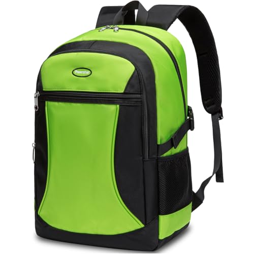 Boys School Backpack for Kids Teen Elementary Middle High Grade School Senior Year Youth Teenage Girls Child Bookbag Big Boy Tween College Student Schoolbag with Laptop 18" - color: Green