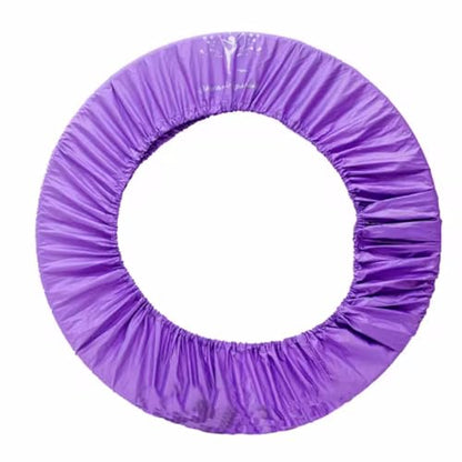 Artistic Gymnastic Protective Cover,Rhythmic Gymnastics Ring Calisthenics Equipment Appratus Accessory Case Cover Fits Up to 5 Rings of 70~90cm - color: Violet