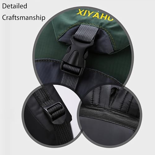 Lawaia 70L Hiking Backpack Large Camping Pack Backpacking Bag Rucking Backpacks Outdoor Trekking Travel Rucksack for Men Women-Green - color: Green
