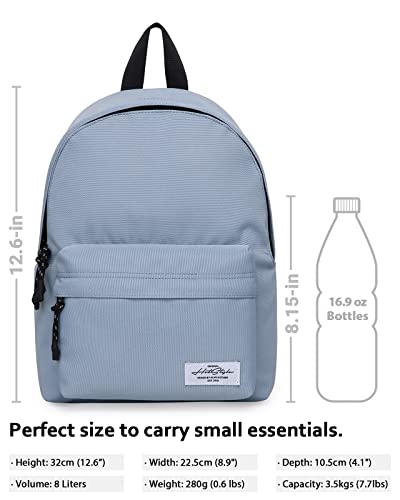 HotStyle SIMPLAY+ Mini Backpack, Multiple Colors and Patterns, 8 Litres - color: Sd5501d, Light Grey, style: Plain