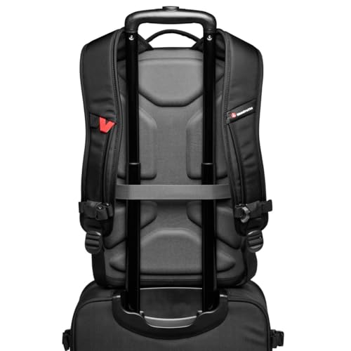 Manfrotto Advanced Active III Camera and Laptop Backpack, for Reflex/Mirrorless Camera with Lenses, Interchangeable Padded Dividers and Tripod Attachment - style: Travel Backpacks