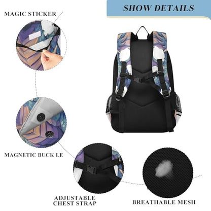 ALAZA Cute Baby Dragon Laptop Backpack Purse for Women Men Travel Bag Casual Daypack with Compartment & Multiple Pockets - color: Dragon