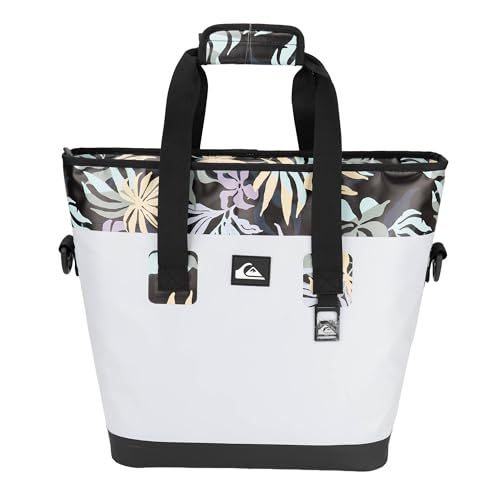 Quiksilver Cooler, 24 Cans, 48H Insulated Cooling, Leak Proof, Waterproof IPX7, Heavy Duty Cooler Bag for Beach, Camping, Fishing - color: Blueweed, size: 24L