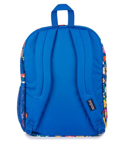 JanSport Laptop Backpack - Computer Bag with 2 Compartments, Ergonomic Shoulder Straps, 15” Laptop Sleeve, Haul Handle - Flower Market - color: Flower Market
