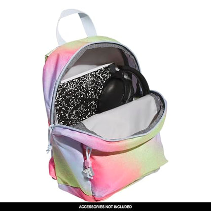 adidas Kids Gotta-Have-It Mini Backpack – School Bag for Girls and Boys, 10L, Spray Gradient Pulse Lime/Crystal Sky Blue, OSFA - color: Spray Gradient Pulse Lime/Crystal Sky Blue