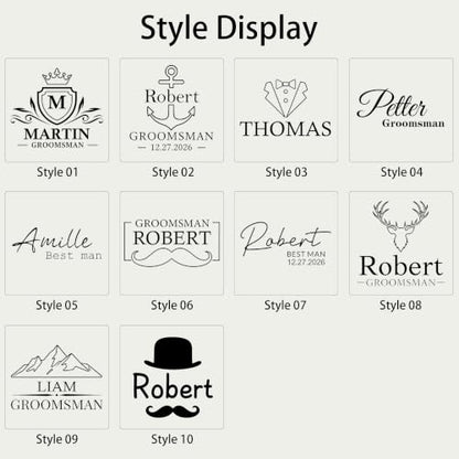 Groomsmen Gifts Personalized Toiletry Bag for Men, 3D Engraved Travel Toiletry Bag with Hanging Hook, Personalized Gifts for Men Groom Groomsmens Proposal, Unique Wedding Party Favors - color: Groomsmen Gift