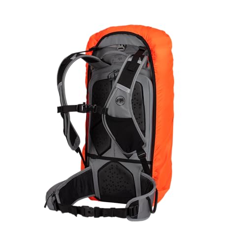 Mammut Raincover – Waterproof Backpack Cover for Day and Multi-Day Packs, Vibrant Orange, Medium - size: Medium