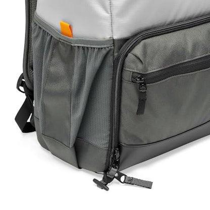 Lowepro LP37238-PWW Truckee BP 250 LX Outdoor Camera Backpack, Fits 15 inch Tablet, for Compact DSLR/Mirrorless, for Sony, Canon, Nikon, 1-2 Lenses, Gimbal, Video Drone, DJI, Osmo, Mavic, Light Grey - size: 250 LX, style: Truckee Bp 250 Lx (Grey)