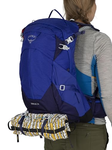 Osprey Sirrus 34L Women's Hiking Backpack, Tunnel Vision Grey - color: Tunnel Vision Grey, size: 34L