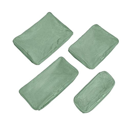 Away Insider Packing Cubes Set of 4 – Lightweight Travel Organizers for Luggage, Suitcases & Carry-On Bags, Sea Green - color: Sea Green