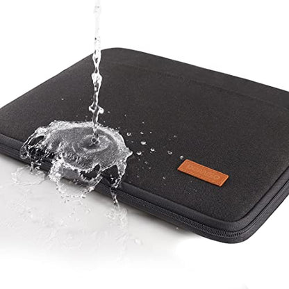 DOMISO Laptop Case Sleeve Protective Cover Compatible with MacBook Air 13 M4 M3 M2,MacBook Pro M2 M1,iPad Air/Pro,13 inch Dell,Lenovo, HP,Asus,Waterproof Computer Cases Bag with Handle,Black - color: Black, size: 13" for mac book