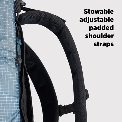 Topo Designs Global Travel Bag 30-40 Liter - Carry-on Compliant Versatile Pack, 3 Carry Options, External Laptop Sleeve (Eco-Friendly, 30L, Apex Black) - color: Apex Black, size: 30L