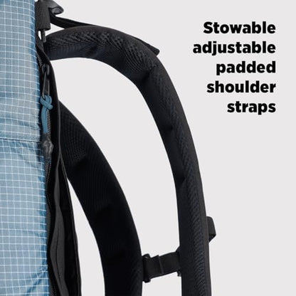 Topo Designs Global Travel Bag 30-40 Liter - Carry-on Compliant Versatile Pack, 3 Carry Options, External Laptop Sleeve (Eco-Friendly, 30L, Apex Black) - color: Apex Black, size: 30L