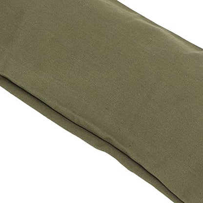 Green Yoga Sand Bag with Handle, Portable Fillable Yoga Canvas Sandbags for Workout, Adjustable Weighted Sandbag for Yoga Training and Pilates, Durable 12OZ Canvas Materia