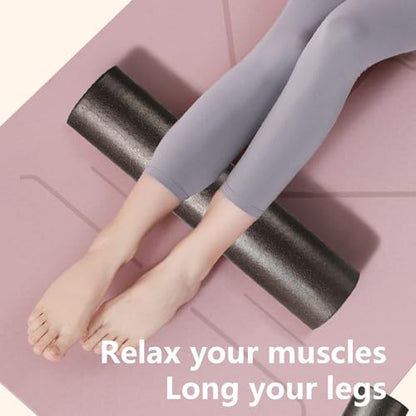 Highly Density Foams Rollers Fitness Tool Back Legs Foams Rollers Deeply Tissue Massager for Exercise Massage Easy to Use Tissue Massager