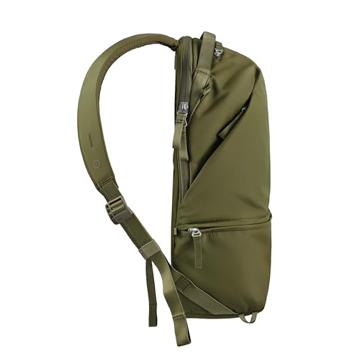 Urth Arkose 20L Modular Backpack + 3.7L Camera Insert - Water Resistant, Anti-Theft, Recycled Bag for DSLR/SLR/Mirrorless, 13-16 Inch Laptop in Green - color: Green