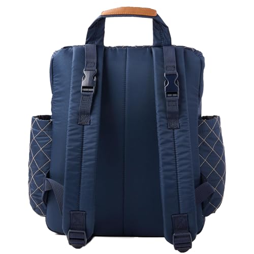 Skip Hop Diaper Bag Backpack: Forma, Multi-Function Baby Travel Bag with Changing Pad & Stroller Attachment, Navy - color: Navy