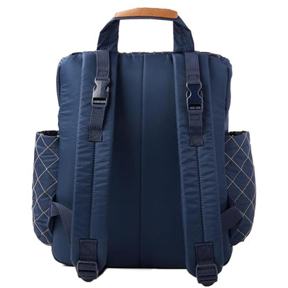 Skip Hop Diaper Bag Backpack: Forma, Multi-Function Baby Travel Bag with Changing Pad & Stroller Attachment, Navy - color: Navy