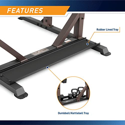 Steelbody Industrial Inspired Heavy Duty Home Gym System for Bodybuilding and Strength Training Available for Full Cage, Squat Rack and Power Tower - color: Grizzly Brown - Squat