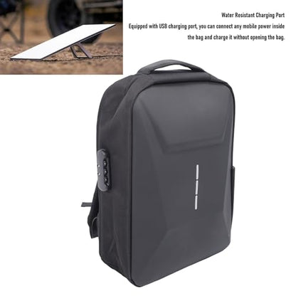Yoidesu Travel Laptop Backpack Water proof Anti Theft with USB Charging Port and Lock, 17.3 Inch Computer Business Backpacks for Women Men Work College