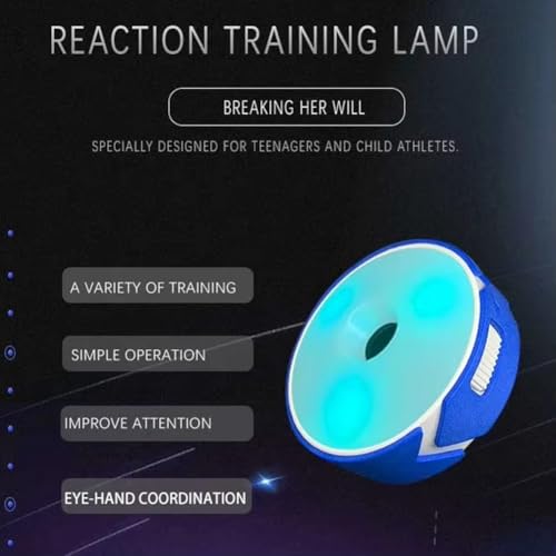 4Pcs Reaction Training Lights Test Agility Response Equipment Portable Agility Training Supplies for Basketball Soccer