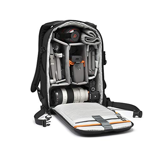 Lowepro Flipside BP 400 AW III Mirrorless and DSLR Camera Backpack - Dark Grey - with Rear Access - with Side Access - with Adjustable Dividers - for Mirrorless Like Sony α7 - LP37353-PWW - color: Dark Grey